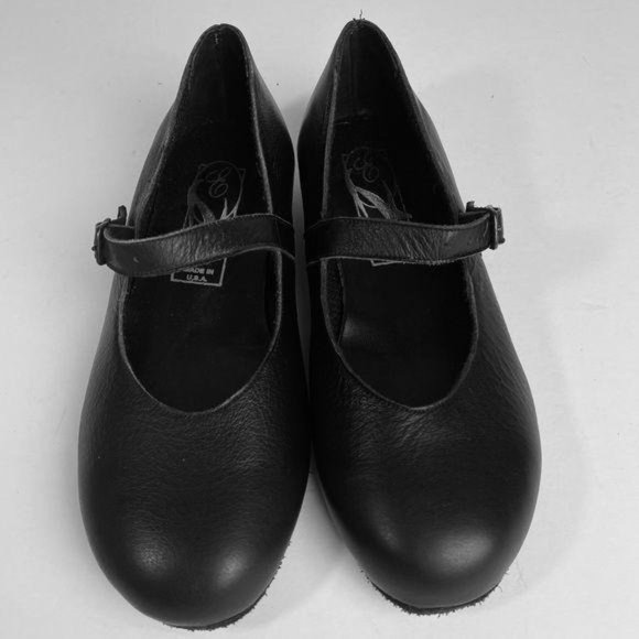 Elegance Co. Low Heel Mary Jane Black Character Dance Shoe Women's 6 - Picture 4 of 7